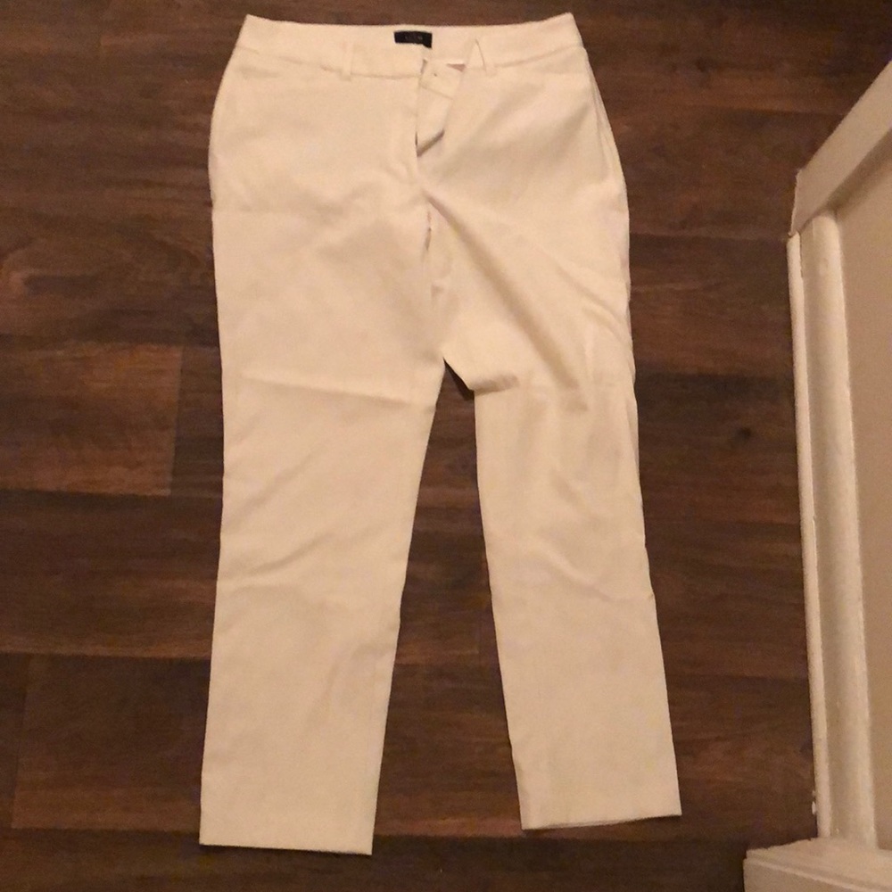 White dress pants